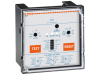 Earth leakage relay with 2 operation thresholds, flush mount. external