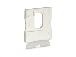 Disconnect plug for carrier terminal blocks; white