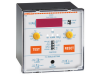 Earth leakage relay with 2 operation thresholds, flush mount. external
