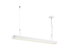 Lampa suspendata, lustra worklight plus pandantiv, alb interior