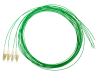 Pigtail LC, 50/125A&micro;m OM2, 2m, Easy Strip, verde, 4buc