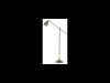 Lampa de podea newton, 1 bec, dulie e27,