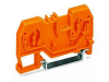 Spacer of same profile; suitable for 2-conductor terminal blocks of