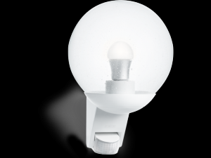 Lampa de exterior cu senzor IP44, max. 60W E27, alb, L 585 S