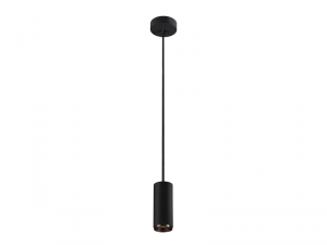 Lampa suspendata, lustra NUMINOS S Pendant, black Indoor LED recessed ceiling light black/black 2700K 24A&deg;,