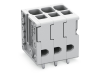 PCB terminal block; 4 mmA&sup2;; Pin spacing 5 mm; 10-pole; Push-in CAGE CLAMPA&reg;; 4,00 mmA&sup2;; gray