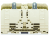 Stud terminal block; 300 mmA&sup2;; with 2 stud bolts M16; 300,00 mmA&sup2;; light gray