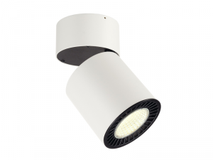 Corp iluminat TAVAN, SUPROS de Luminita Plafon, alb Plafon cu LED-uri de interior Montat Deschis, rotund, alb, 4000K, 60 A&deg; reflector, CRI90, 3520lm,