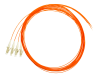 Pigtail LC, 62,5/125A&micro;m OM1, 2.0m, Easy Strip, Orange,4buc