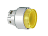 Push buton luminos, A&#152;22MM 8LM METAL SERIES, EXTENDED. PUSH ON-PUSH OFF, YELLOW