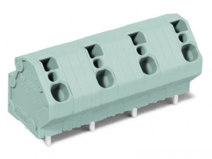 PCB terminal block; 4 mmA&sup2;; Pin spacing 12.5 mm; 4-pole; CAGE CLAMPA&reg;; 4,00 mmA&sup2;; gray