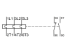 Releu termic cubico mini, 0,25-0,40a