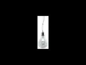 Pendul Luce Max Small, 1 bec, dulie E27, D:220mm, H:390/1200mm, Crom