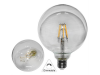 Bec glob transparent A&#152; 125 cu LED COG dimabil 8W (a&#137;&#136;104w) lumina calda 1040lm