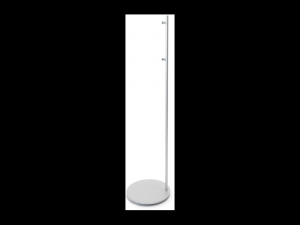 Podea suport pentru difuzor, cu baza rotunda, alb, TUTONDO