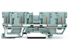 4-pin carrier terminal block; for din-rail 35 x 15