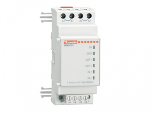 EXPANSION MODULE EXM SERIES FOR MODULAR PRODUCTS, 2 DIGITAL INPUTS, OPTO-ISOLATED AND 2 RELAY OUTPUTS, RATED 5A 250VAC