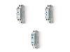 Releu de timp modular - 1 contact, 16 a, 24...240 v, intarziere la