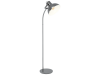 Lampa pardoseala LUBENHAM 1 nickel-antique, creme 220-240V,50/60Hz