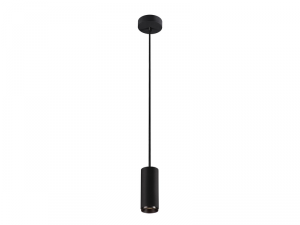 Lampa suspendata, lustra NUMINOS S Pendant, black Indoor LED recessed ceiling light black/black 4000K 24A&deg;,