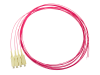 Pigtail SC, 50/125A&micro;m OM4, 2m, Easy Strip, Violet,4buc