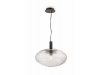 Corp de iluminat susendat Perlas - H(min) 390mm, H(max) 1365mm, a&#140;&#128; 430mm , Transparent, 1 X E27 (60W), Metal, Glass, IP20, 4.6kg