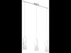 Lampa suspendata rivato chrome 220-240v,50/60hz ip20