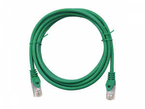 Patchcablu Cat.6 ecranat RJ45 verde 0,5m