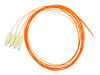 Pigtail SC, 62,5/125A&micro;m OM1, 2.0m, Easy Strip, Orange,4buc