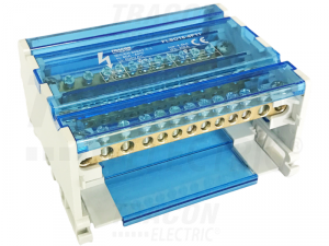 Distribuitor modular cu capac care se poate deschide FLSO16-4P11 3A&#151;16(10) mm2 / 8A&#151;10(6) mm2, 500VAC/DC, 80A