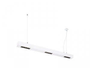 Lampa suspendata, lustra Q-LINE A&reg; pandantiv, alb LED interior pandantiv, 1m, BAP, alb, 4000K,
