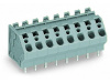 PCB terminal block; 4 mmA&sup2;; Pin spacing 7.5 mm; 7-pole; CAGE CLAMPA&reg;; commoning option; 4,00 mmA&sup2;; gray