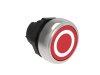 Push buton , diametru, WITH SYMBOL A&#152;22MM PLATINUM SERIES, FLUSH, 0 / RED