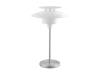 Lampa de masa brenda alb, satin nickel 220-240v,50/60hz