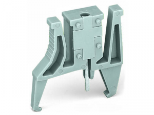 Test plug module; with locking latches; modular; for 4-conductor terminal blocks; for 260 Series; gray