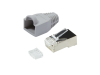 Conector rj45 pt flex cat.6 ecranat incl. manson gr,