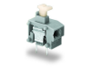Stackable 2-conductor PCB terminal block; 0.75 mmA&sup2;; Pin spacing 7.5/7.62 mm; 1-pole; PUSH WIREA&reg;; 0,75 mmA&sup2;; gray