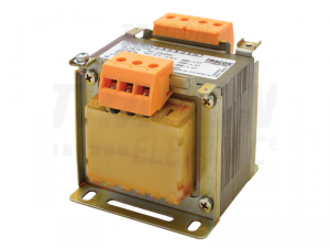 Transformator de siguranta monofazic TVTRB-100-A 230-400V / 6-12-24V, max.100VA