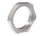 Metallic threaded ring for actuator fixing