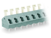 Pcb terminal block; push-button; 2.5 mma&sup2;; pin spacing 7.5/7.62