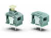 Stackable 2-conductor PCB terminal block; push-button; 0.75 mmA&sup2;; Pin spacing 7.5/7.62 mm; 1-pole; PUSH WIREA&reg;; 0,75 mmA&sup2;; gray