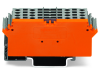 ; with marker carrier; with orange separator; for din-rail 35