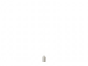 Lampa suspendata, lustra FITU Pendant E27, white A60, round, white, 2.5m cable with open cable end, max. 60W,