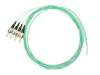 Pigtail st, 50/125a&micro;m om3, 2m, easy