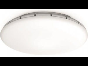 Plafoniera RS PRO LED S2 cu senzor de miscare inalta frecventa,28 W,lumina calda,abajur policarbonat