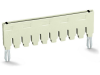 Push-in type jumper bar; insulated; from 1 to 3;