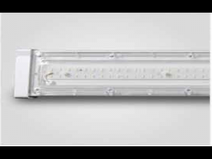 Corp de iluminat cu LED, liniar, 1555 x 99 x 100 mm, 50W, IP54