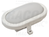 Corp ilum.led cu grad de protectie,oval,carcasa mat.plastic lhlmo6nw