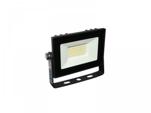 Proiector slim negru cu LED 10W 10W lumina calda 950lm L 105mm W 85mm h 35mm