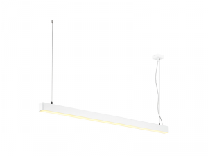 Lampa suspendata, lustra Q-LINE A&reg; pandantiv, pandantiv alb, 1500mm, alb,